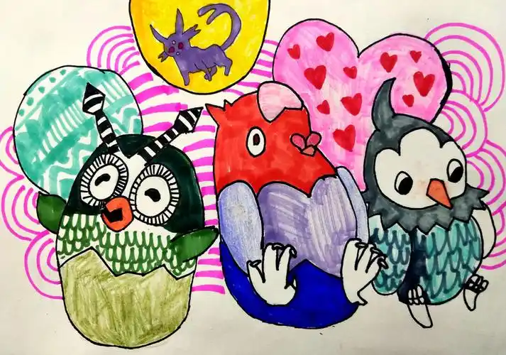 人本创意美术动漫班作品集