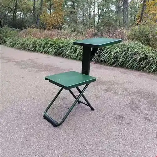 单兵野战多功能折叠桌椅 折叠写字椅 折叠凳椅桌学习椅 折叠作业椅