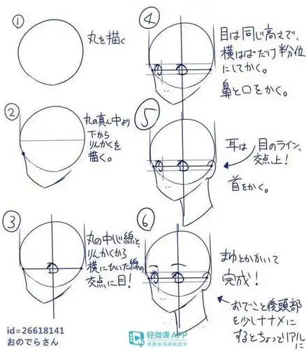 可爱板绘头像怎么绘画日漫风格人物头像教程