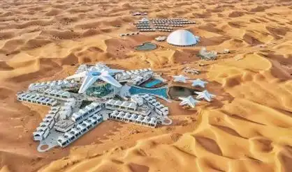 银川中卫贺兰山东麓列级酒庄腾格里沙漠星星酒店沙坡头5日游