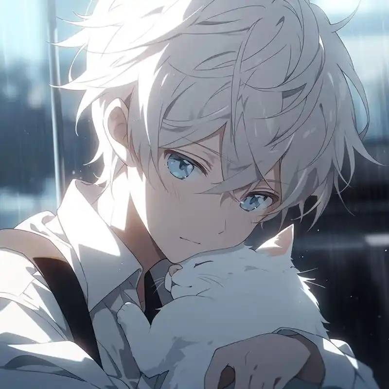 帅气高冷的动漫男头