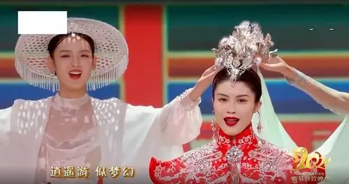 国风之光盖娅传说春晚翻车特效被嘲像网游超模何穗也撑不起