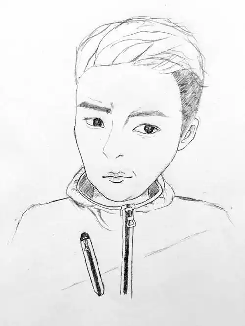 儿童简笔画人物大全情侣漫画手绘卡通q版黑白线条简笔画真人照片设计