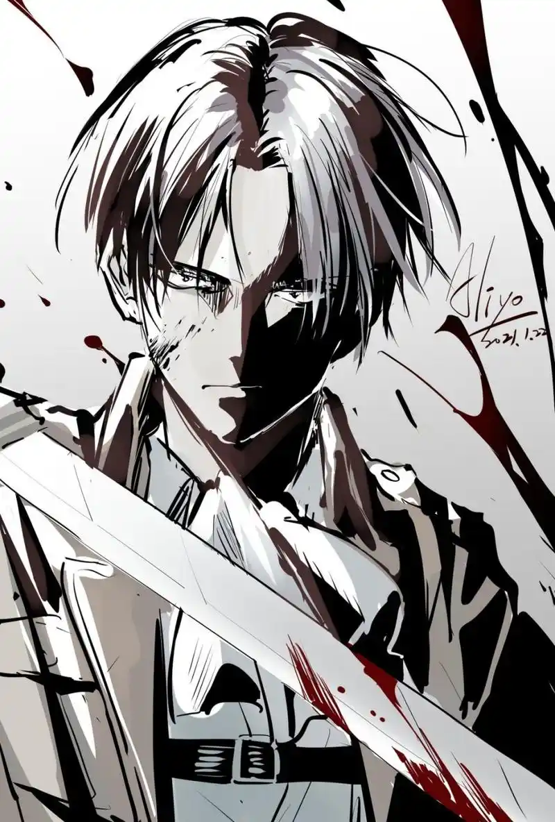 利威尔·阿克曼#二次元# #进击的巨人