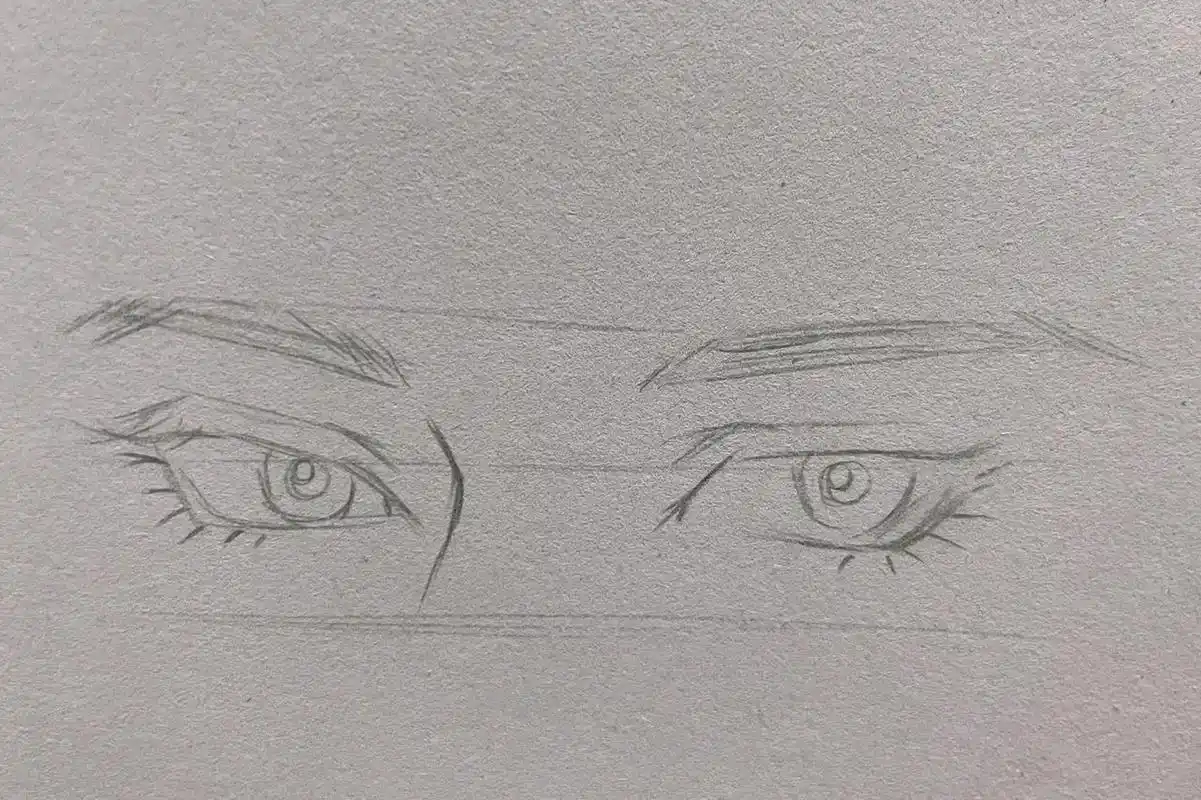 【眼睛画法】一组男生眼睛合集 百种眼睛打卡12,13.