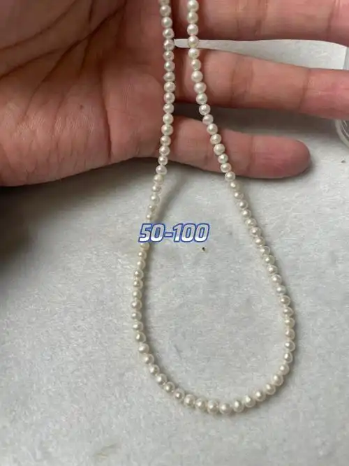 不同价格区间的小米珍珠项链