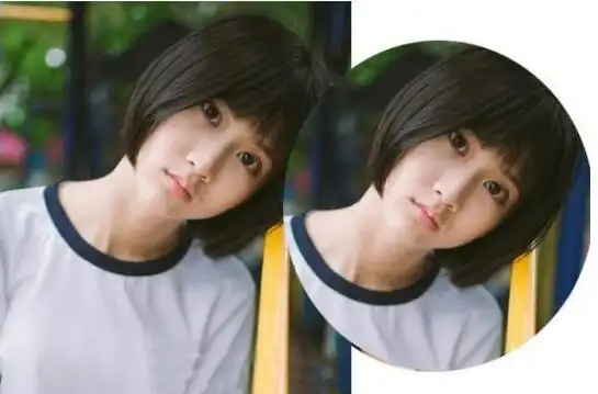 最新可爱短发女学生适合的发型图片