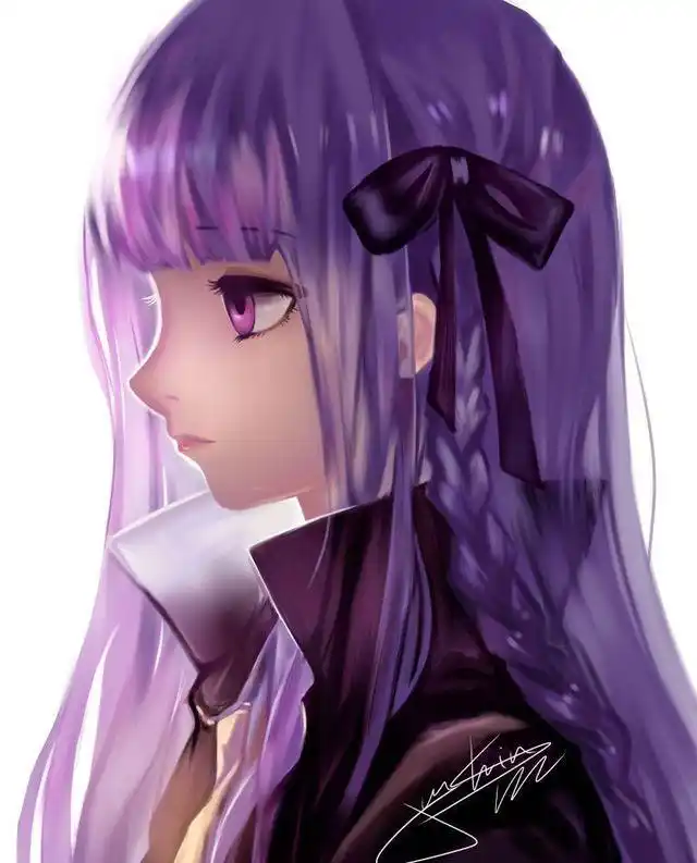 动漫二次元少女头像壁纸——女生头像侧脸篇:愿你不卑不亢地活着