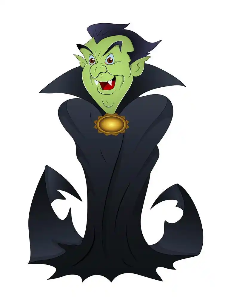 万圣节吸血鬼卡通,万圣节吸血鬼卡通创意抽象设计艺术