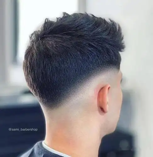 精致的男士渐变发型