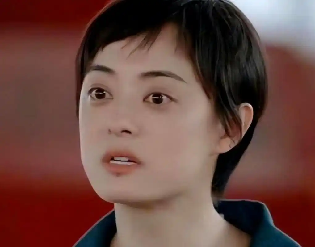 孙俪的眼睛略微突出.