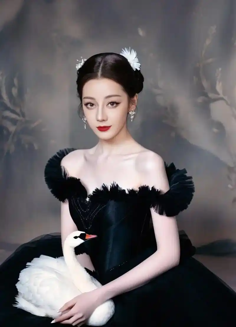 为热巴ai的一组黑天鹅造型.🚫搬运请注明出处👾所有作品 - 抖音