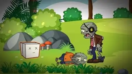 植物大战僵尸:海盗僵尸想要统治地球,结果手下都被植物打败了