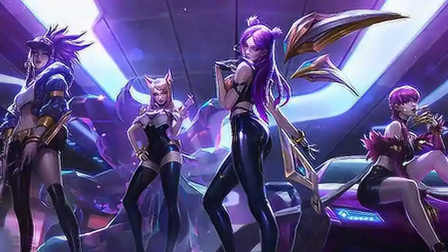 kda女团全新单曲popstartsmv拳头音乐大厂名不虚传