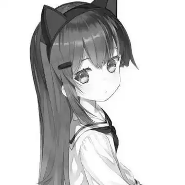 女头像ins高级质感黑白动漫女生动漫头像头像屋