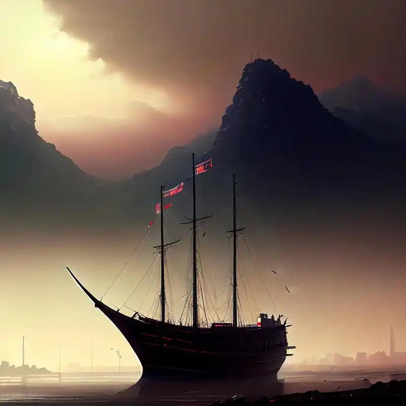 何绥绥,不返为.4k,简洁,静谧#百度ai绘图黑科技