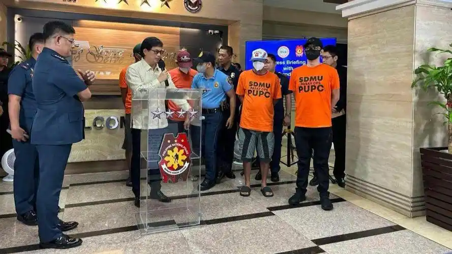 4名菲律宾警察涉嫌绑架中国游客被捕