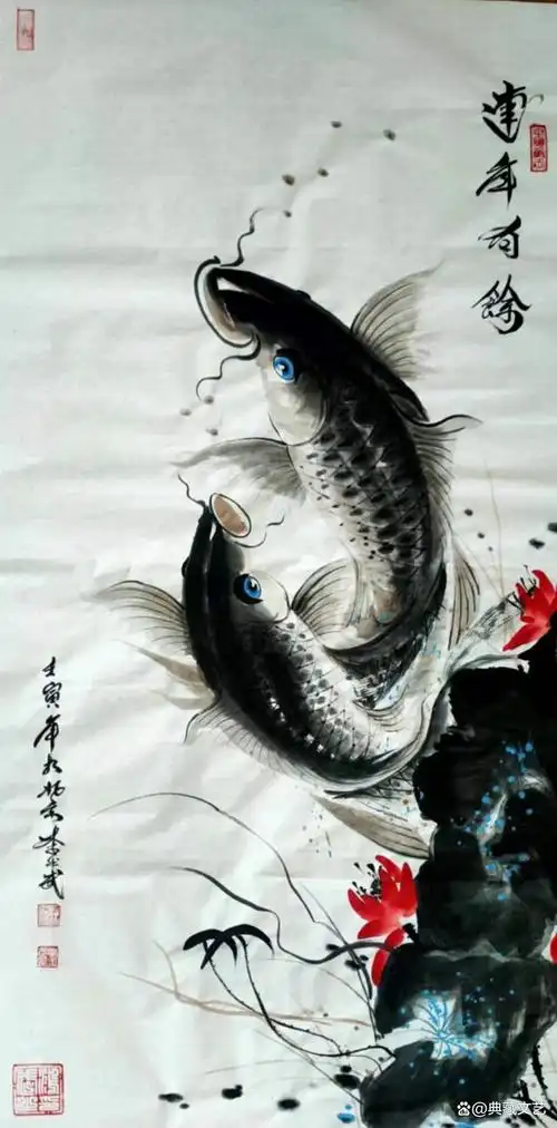 画鱼名家——鱼王画家李术武