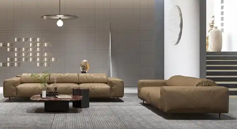 楷模高颜值沙发春天野在家