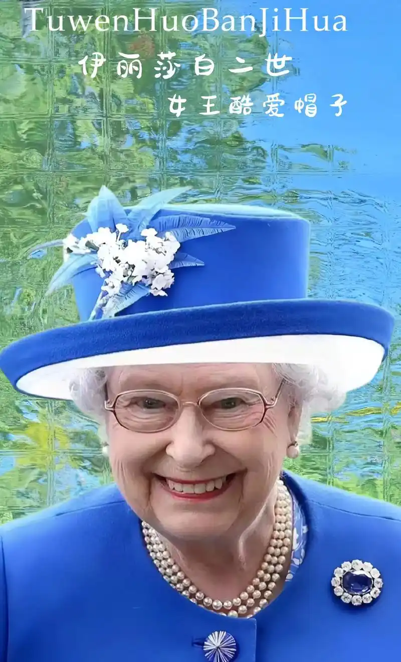伊丽莎白二世在公众面前喜欢佩戴名贵首饰和各种帽子几 - 抖音