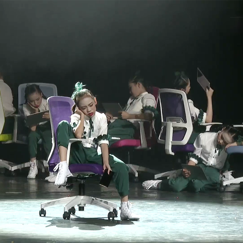 舞蹈疫晴结束告别网课演出服装告别网课题材中小学舞蹈表演服装