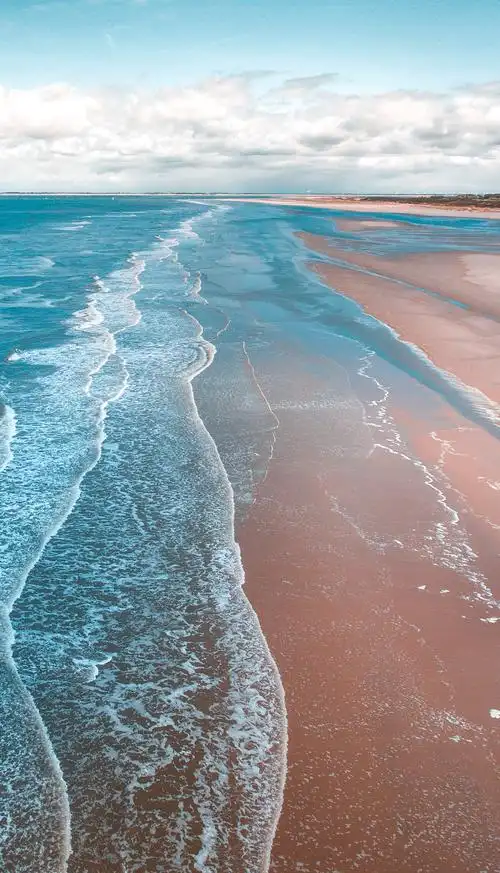 唯美海浪山水风景动态壁纸