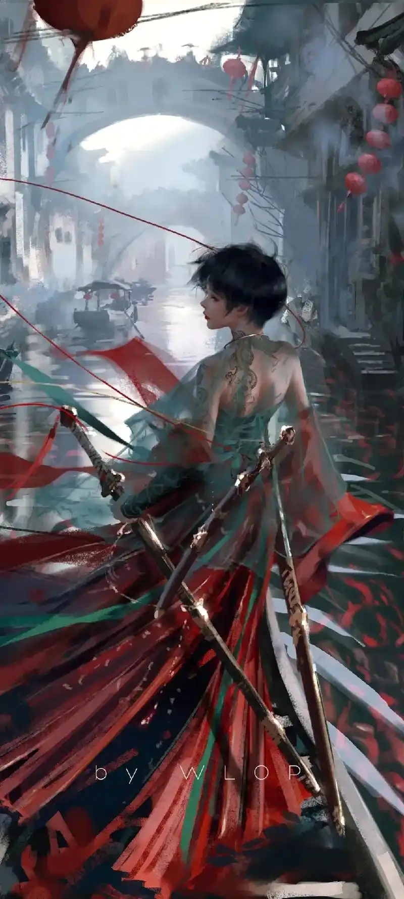 鬼刀 #手机壁纸 - 抖音