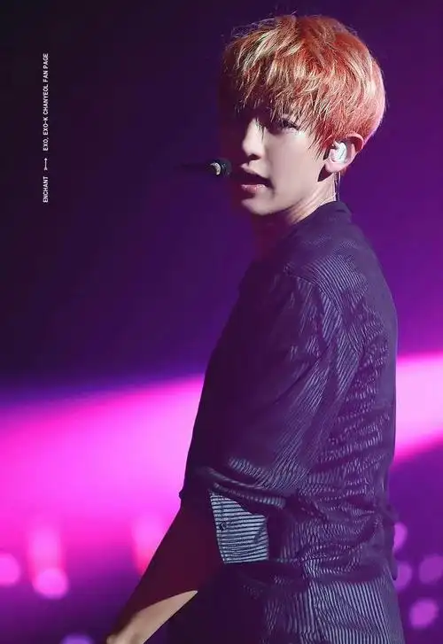 朴灿烈在exordium演唱会上的炽热表现