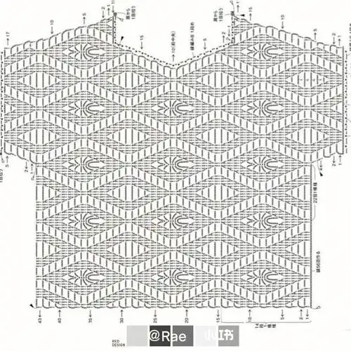 图片来自网络#手工  #钩针编织  #钩针图解  #编织素材
