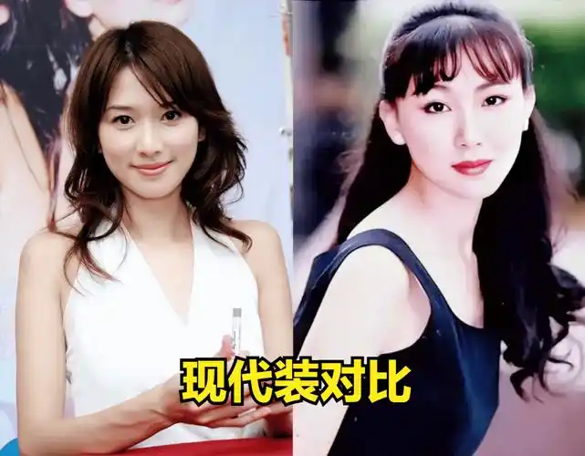 两代台湾第一美人颜值对比,骨相美人林志玲,比皮相美人萧蔷更耐老