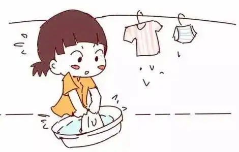 童年拾光洗衣服小小运动会秋天