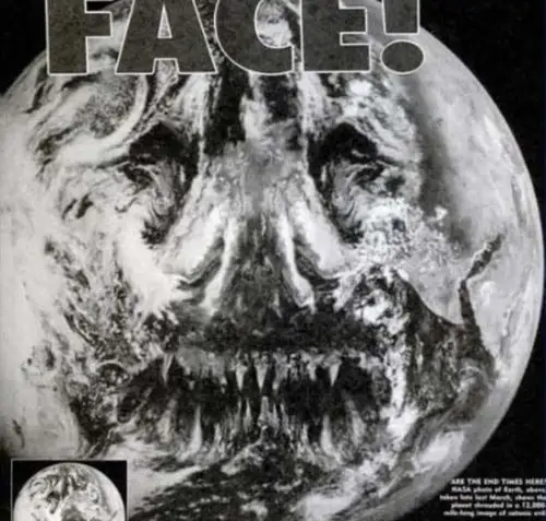 [转]1999美卫星拍摄到魔鬼形象的地球