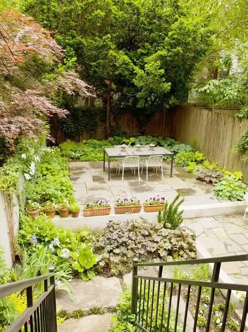 15平米乡村小别墅花园设计效果图