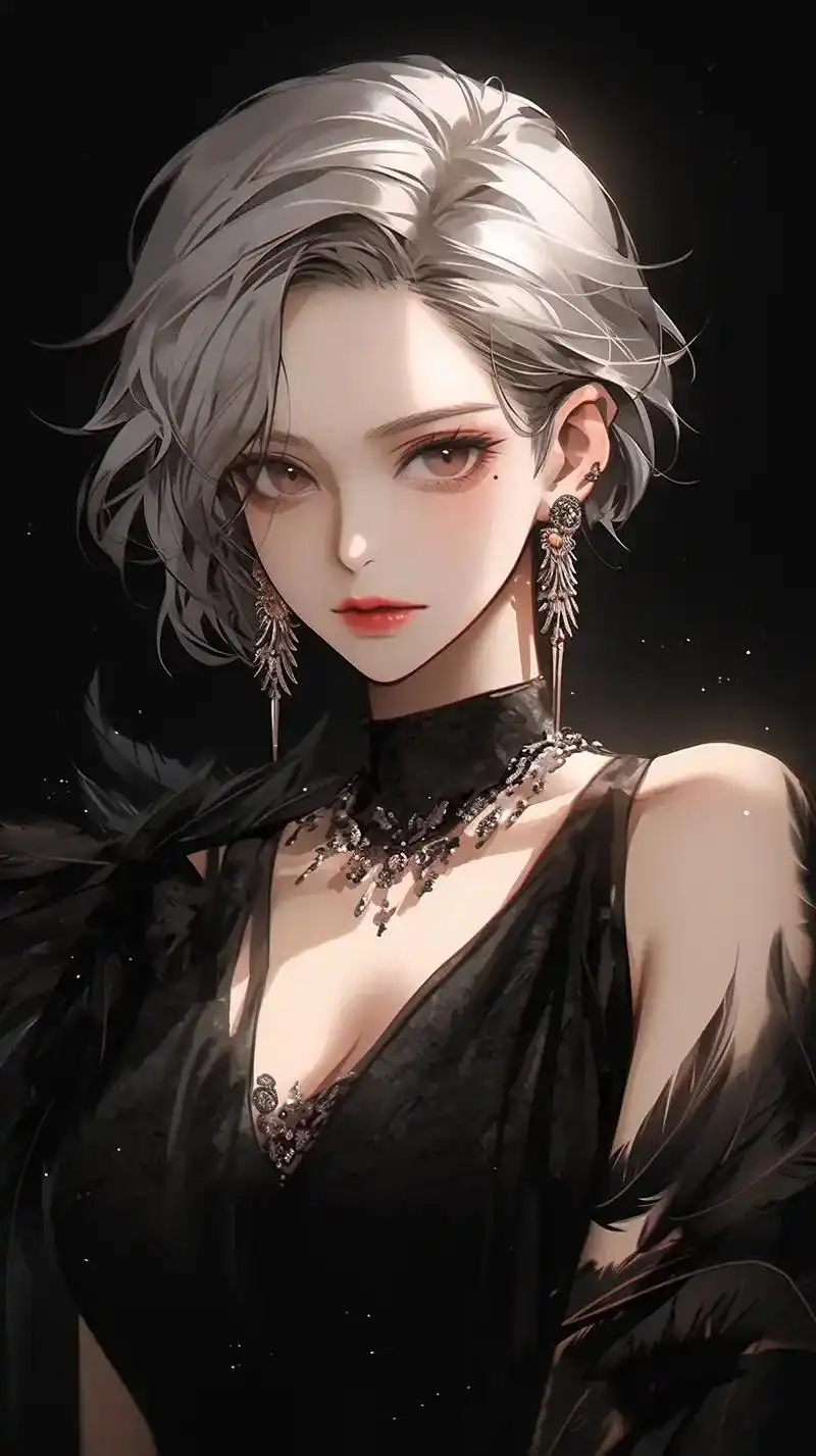 没有文案只有美女#二次元原创#国漫女神#高冷范 #高清美女壁 - 抖音