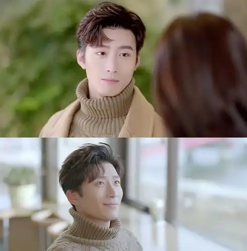 窦骁新剧高领毛衣造型盘点,暖霸总裁的秋季穿搭范本,优雅且精致