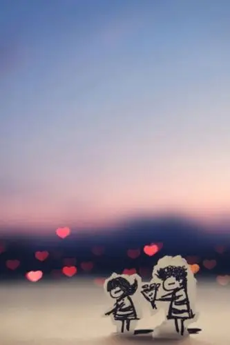 非主流情侣可爱手机壁纸