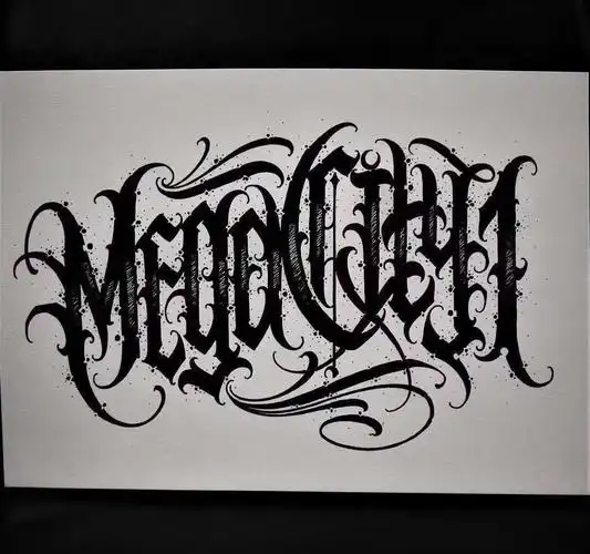 西海岸花体字来一波手稿赏析.纹身不仅是图案可以定制