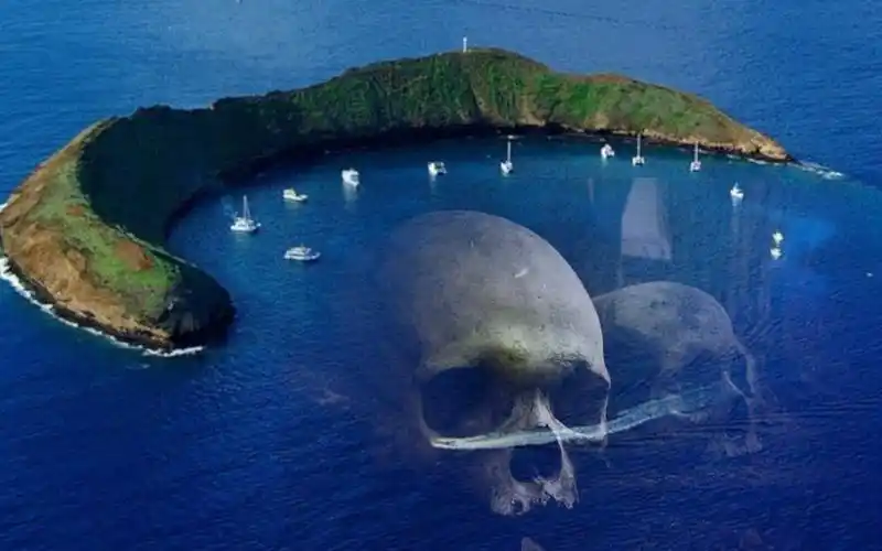 世界10大恐怖岛屿,太平洋小岛为何发出女子哭泣声?远古骷髅岛