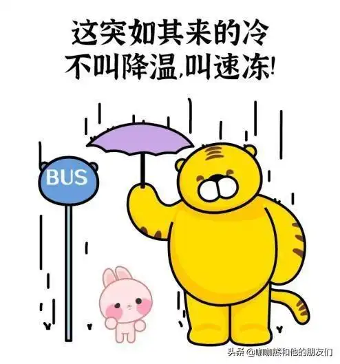 天冷了,最适合发朋友圈的有趣文案和图片都在这了