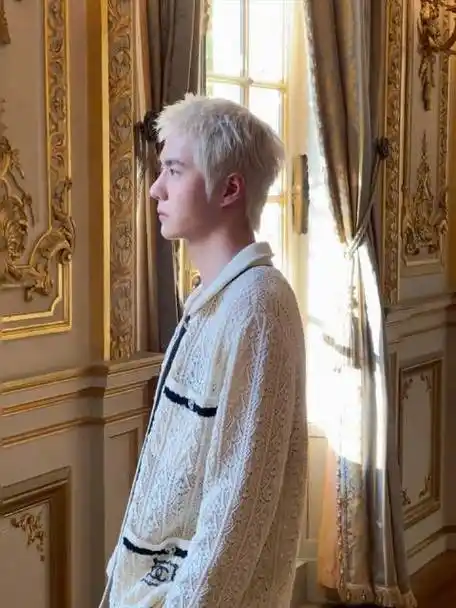 网友给王一博p的发型##王一博