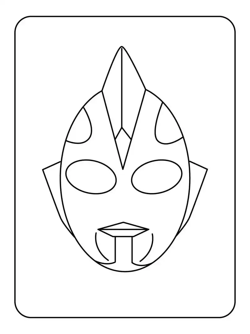 奥特曼幼儿涂色简笔画素材 | 100张可分享17 82用绘画的方式培养