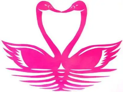 轴对称剪纸a4图案大全