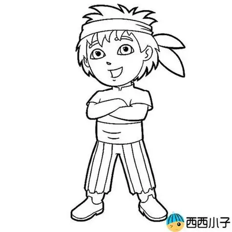 幼儿学画人物男孩简笔画图片大全卡通男孩简笔画图片大全 卡通男孩