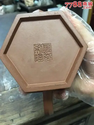 高级工艺美术师徐燕全手工制作的250cc六方紫砂壶