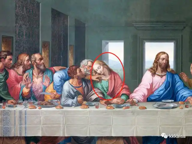 不过这幅画里边还有一个更大的谜团,就是这幅画叫《最后的晚餐》,但是