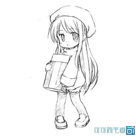 q版人物简笔画女孩 q版人物简笔画女孩简单