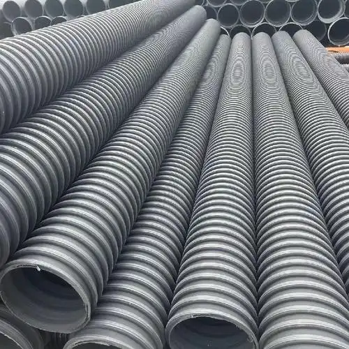 联塑hdpe双壁波纹管dn500sn4全国厂提直发