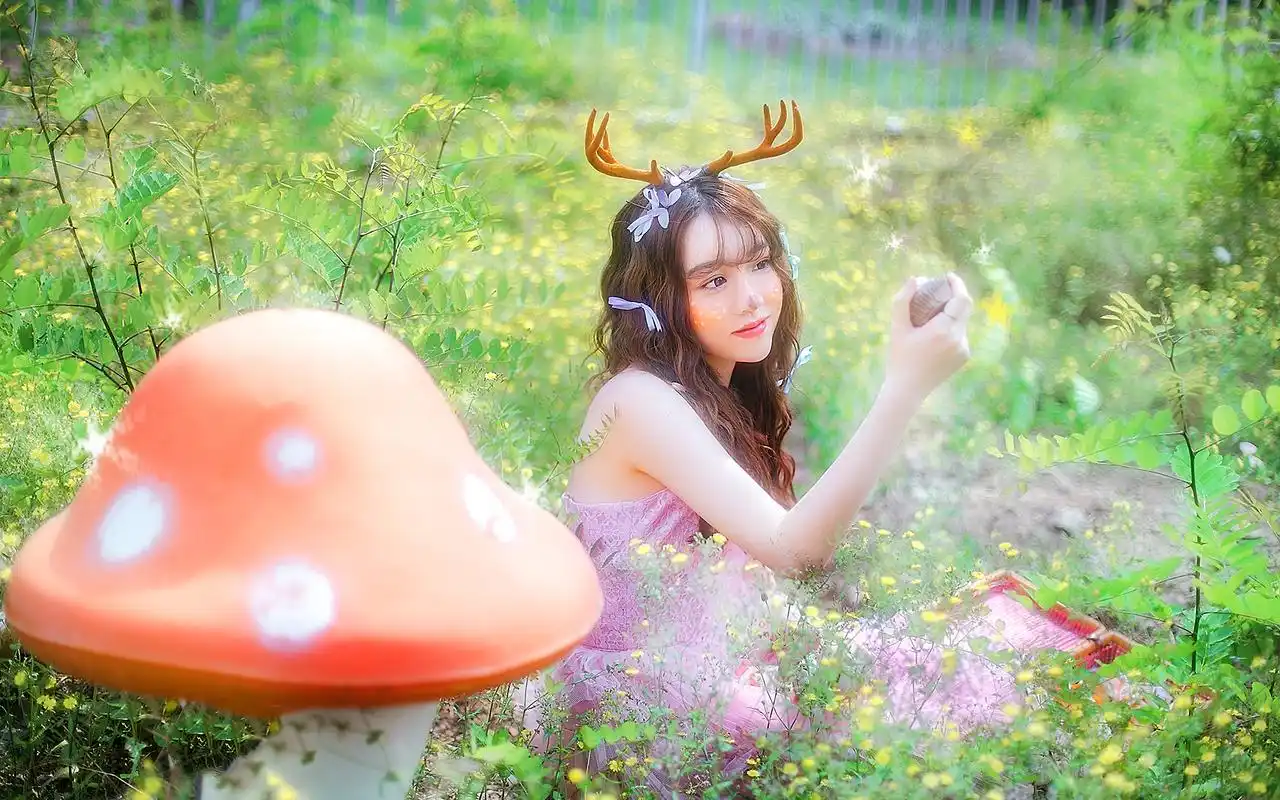 日系少女唯美写真图片桌面壁纸