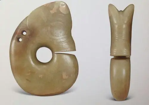 国家考古出土红山玉器8200年5000年前皮壳沁色包