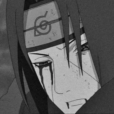 火影忍者宇智波鼬黑白